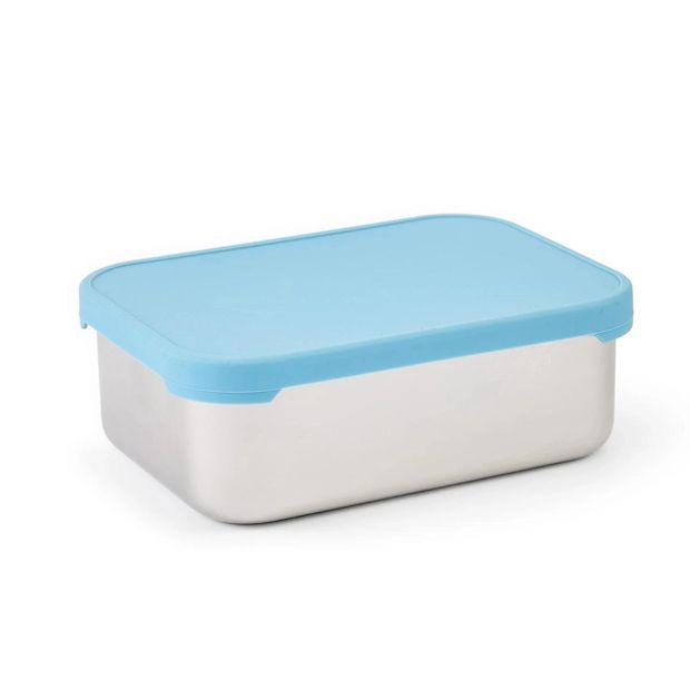 Anko Stainless Steel and Silicone Snack Box - Assorted