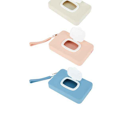 Anko Silicone Baby Wipes Pouch- Assorted