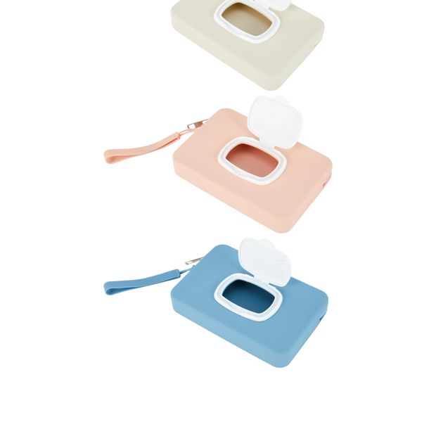 Anko Silicone Baby Wipes Pouch- Assorted
