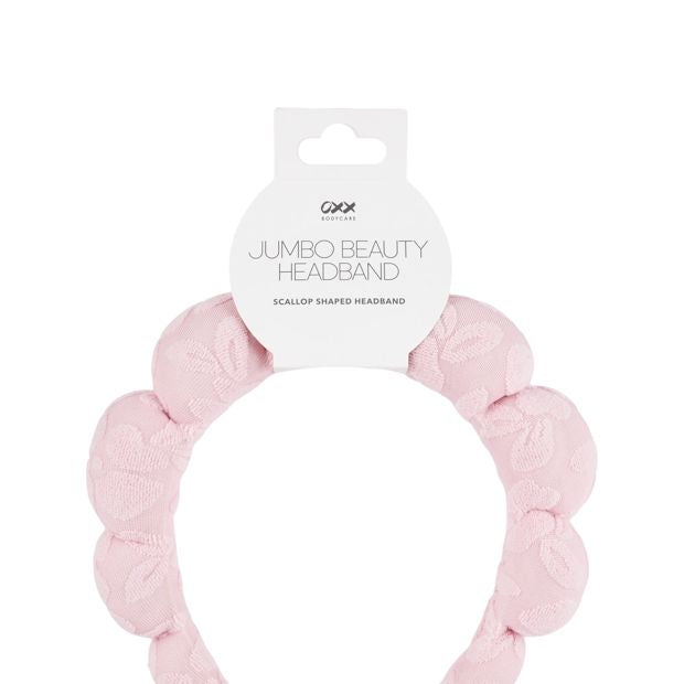 OXX Bodycare Jumbo Beauty Headband - Pink