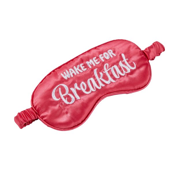 OXX Bodycare Brunch Club Eye Mask - Pink and White