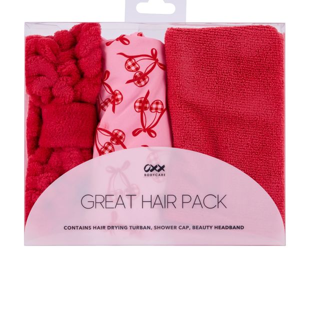 OXX Bodycare Great Hair Pack - Cherry Red