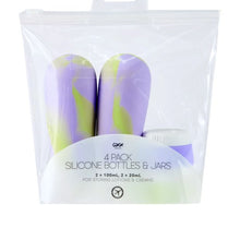 OXX Travel Pack Silicone Bottles & Jars