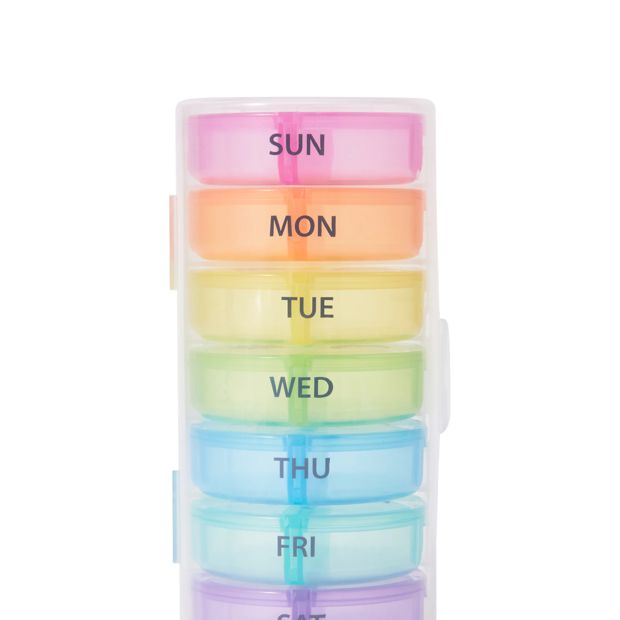 OXX Travel Day AM/PM Pill Organiser