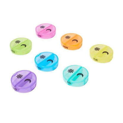 OXX Travel Day AM/PM Pill Organiser