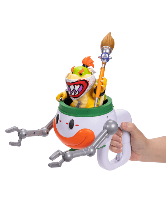 13cm Nintendo x Illumination The Super Mario Galaxy Movie Bowser Jr. with Clown Car