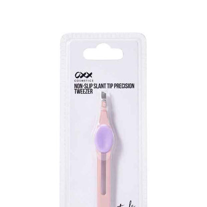 OXX Cosmetics Non-Slip Slant Tip Precision Tweezer