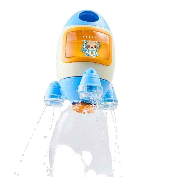 Children's Bath Toy Rocket with Water Jets