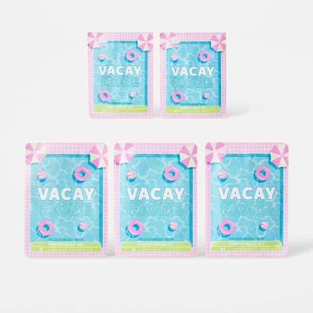 OXX Skincare Vacay Mode Pamper Mask Set