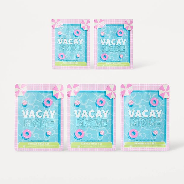 OXX Skincare Vacay Mode Pamper Mask Set