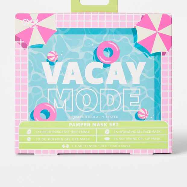OXX Skincare Vacay Mode Pamper Mask Set