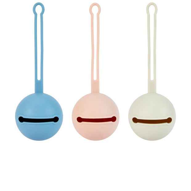 Silicone Soother Pouch - Assorted Colours