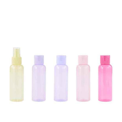 5-Piece Travel Toiletry Bottle and Case Set