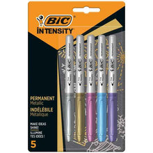 5 Pack Metallic Permanent Markers