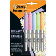 5 Pack Pastel Permanent Markers