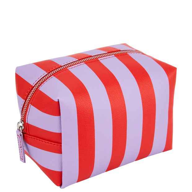 OXX Cosmetics Makeup Bag - Red and Purple