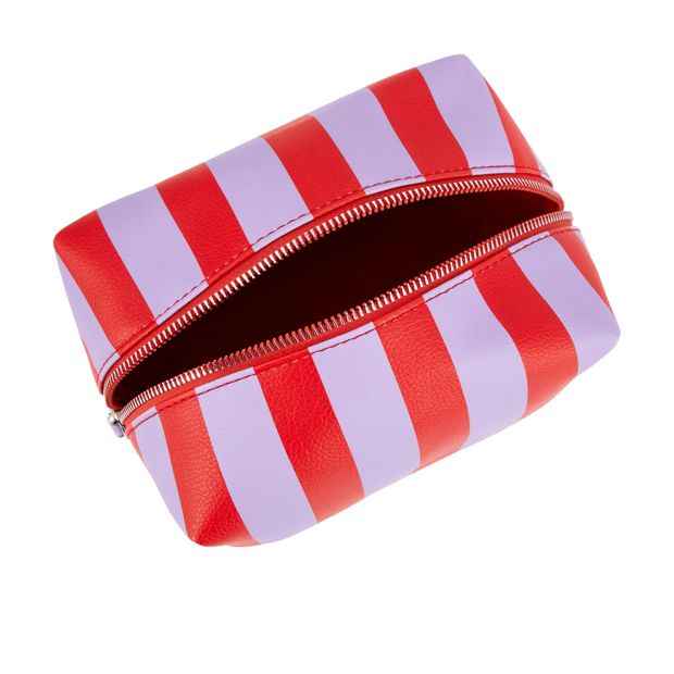 OXX Cosmetics Makeup Bag - Red and Purple
