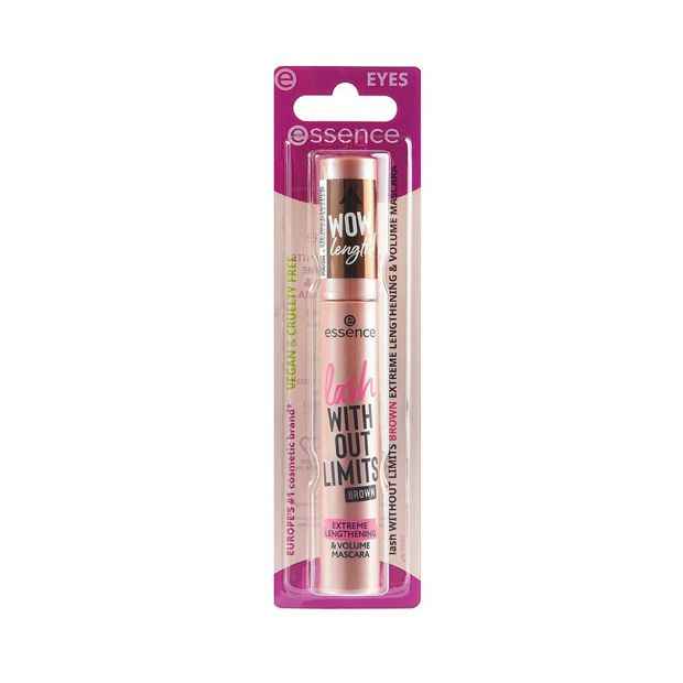Essence Lash Without Limits Extreme Lengthening & Volume Mascara - 02 Brown