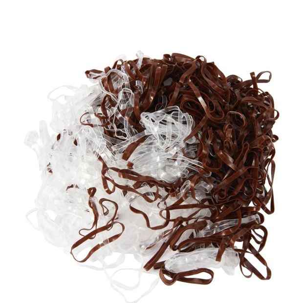 OXX Haircare 500 Piece Poly Band Pack