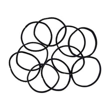 OXX Haircare 10 Piece Non-Slip Hair Elastics - Black and White