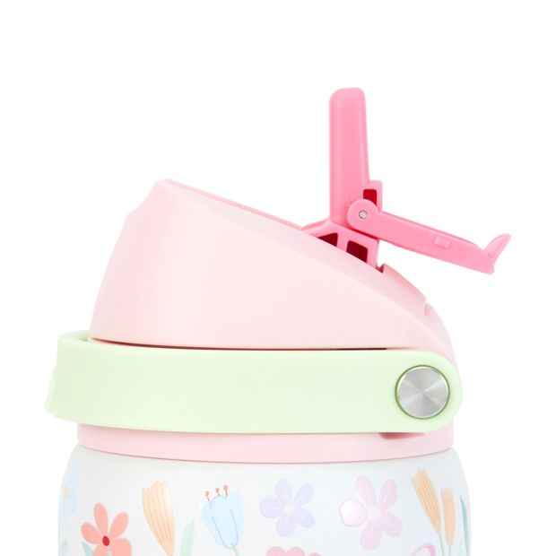 Anko 940ml Floral Dual Function Drink Bottle