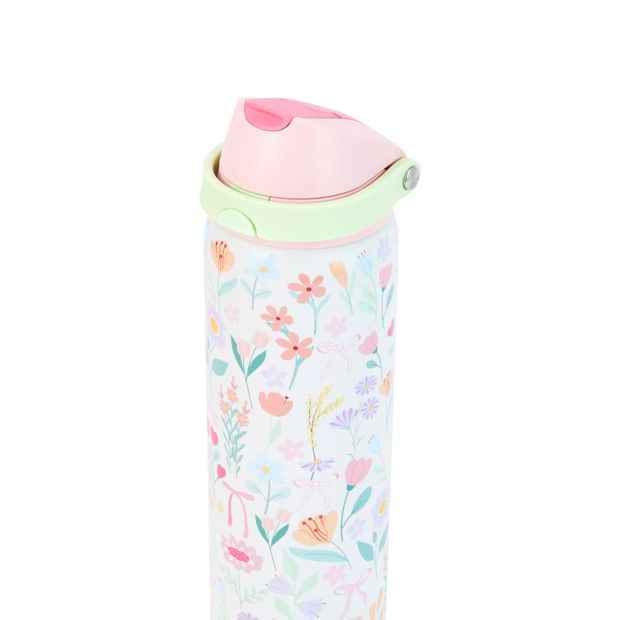 Anko 940ml Floral Dual Function Drink Bottle
