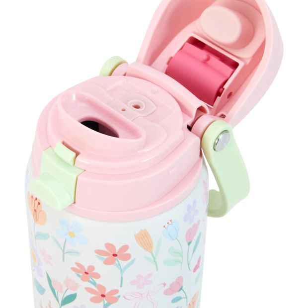 Anko 940ml Floral Dual Function Drink Bottle