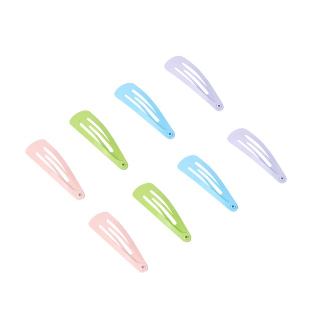 OXX Haircare 40 Piece Hair Elastics and Clips Pack