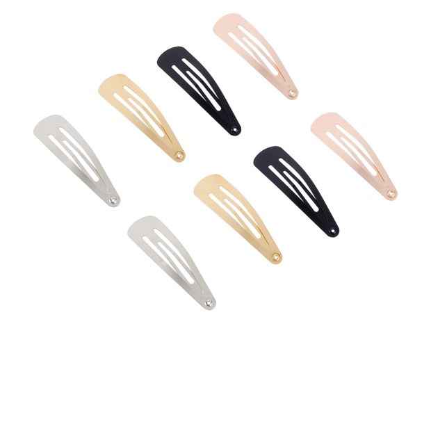 OXX Haircare 40 Piece Hair Elastics and Clips Pack