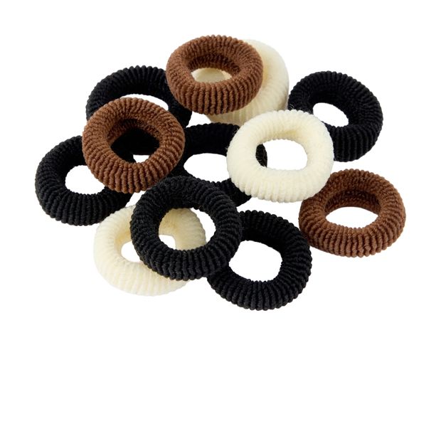 OXX Haircare 40 Piece Hair Elastics and Clips Pack