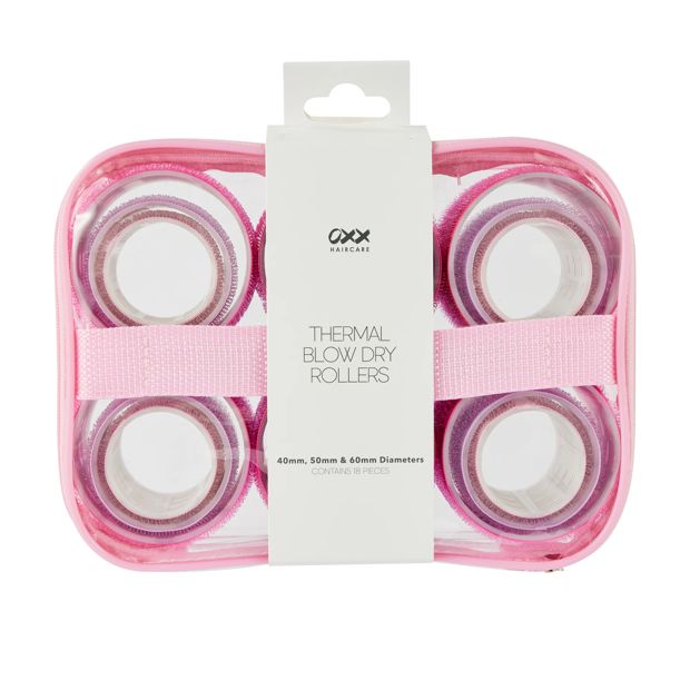 OXX Haircare 18 Piece Thermal Blow Dry Rollers