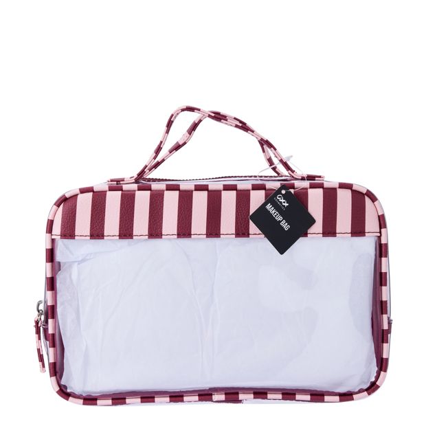 OXX Cosmetics Makeup Bag - Pink and Red