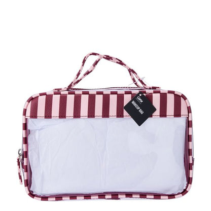 OXX Cosmetics Makeup Bag - Pink and Red