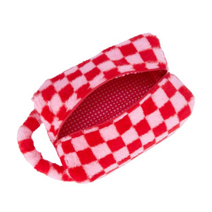OXX Cosmetics Makeup Bag, Pink and Red