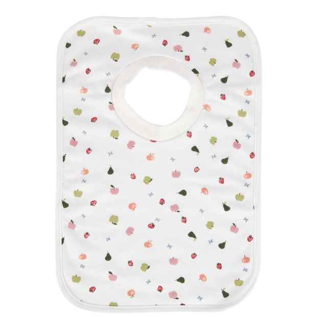 2 Pack Fruit Print Popover Bibs