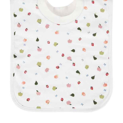 2 Pack Fruit Print Popover Bibs