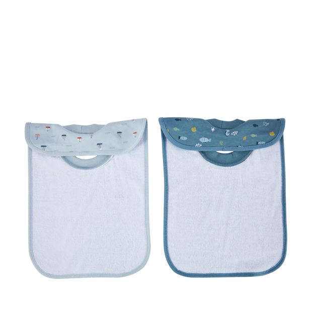 Anko 2 Pack Popover Bibs - Sea