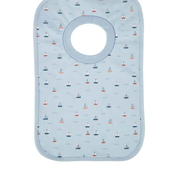 2 Pack Mealtime Bibs - Sea Print