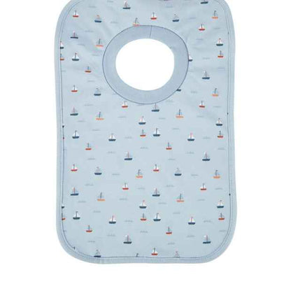 2 Pack Mealtime Bibs - Sea Print