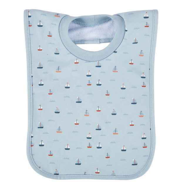 2 Pack Mealtime Bibs - Sea Print