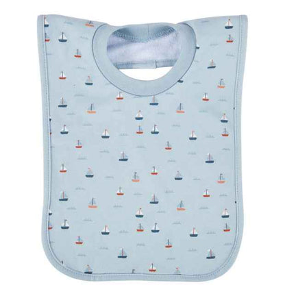 2 Pack Mealtime Bibs - Sea Print
