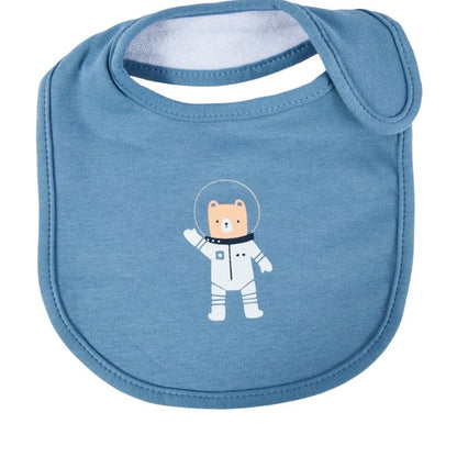 Anko 3 Pack Organic Cotton Bibs - Space