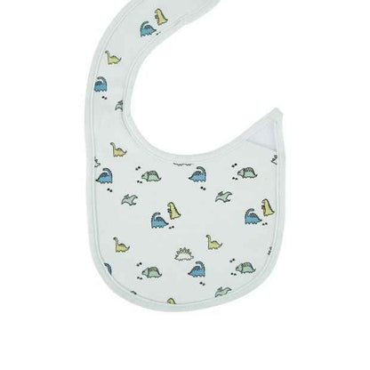 5 Pack Baby Bibs - Dinosaur Print