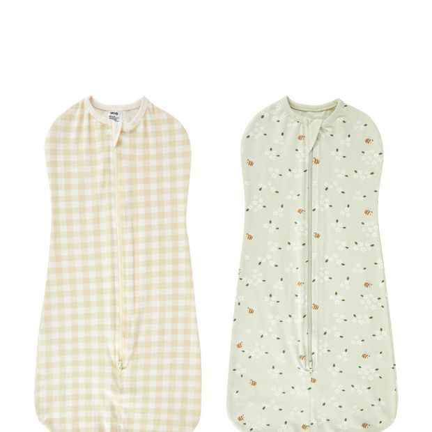 Baby Swaddle Sleep Sacks - 2 Pack