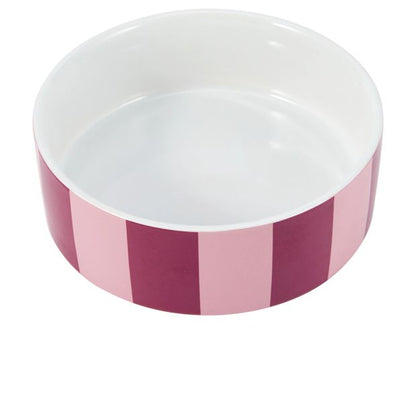 Anko Dog Bowl Ceramic Stripe- Medium