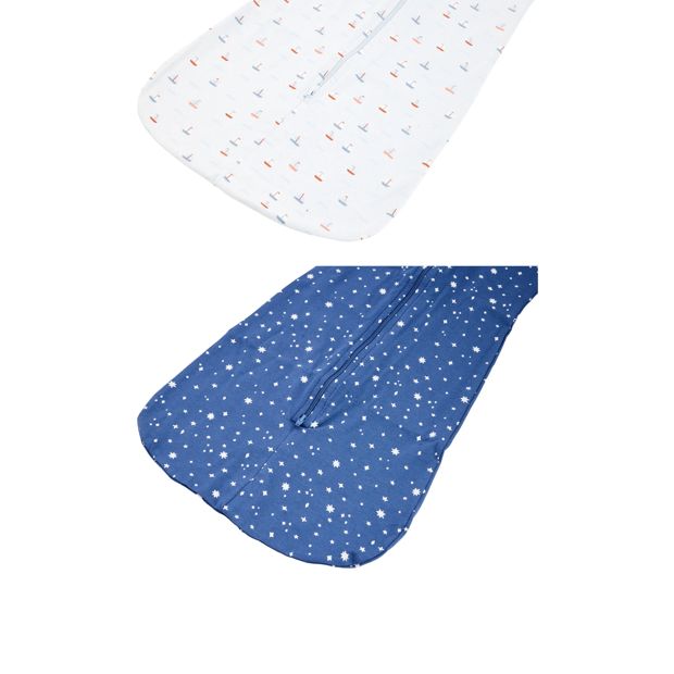 Anko 2 Pack Organic Cotton Swaddle Pouches