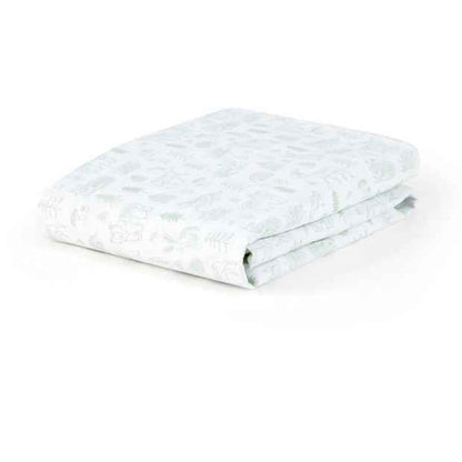 Anko 2 Pack 225 Thread Count Organic Cotton Fitted Cot Sheets - Woodlands
