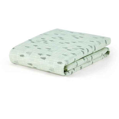 Anko 2 Pack 225 Thread Count Organic Cotton Fitted Cot Sheets - Woodlands