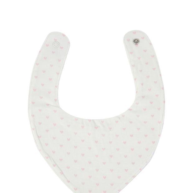 Anko 3 Pack Bandana Bibs - Hearts