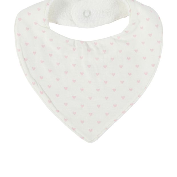 Anko 3 Pack Bandana Bibs - Hearts